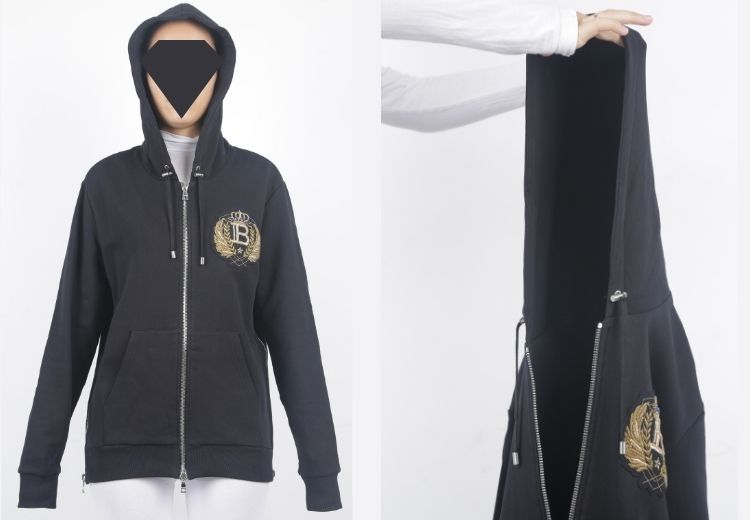 hoody joint on ghost mannequin